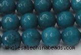 CCN2047 15 inches 12mm faceted round candy jade beads wholesale