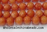 CCN2050 15 inches 4mm faceted round candy jade beads wholesale