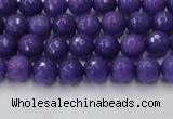 CCN2057 15 inches 4mm faceted round candy jade beads wholesale