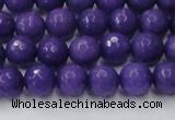 CCN2059 15 inches 8mm faceted round candy jade beads wholesale