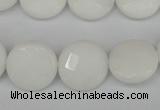 CCN2233 15.5 inches 16mm faceted coin candy jade beads wholesale