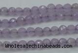 CCN2286 15.5 inches 4mm faceted round candy jade beads wholesale