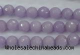 CCN2288 15.5 inches 8mm faceted round candy jade beads wholesale