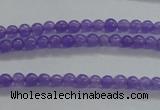 CCN2314 15.5 inches 2mm round candy jade beads wholesale