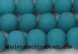 CCN2452 15.5 inches 8mm round matte candy jade beads wholesale