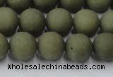 CCN2547 15.5 inches 12mm round matte candy jade beads wholesale