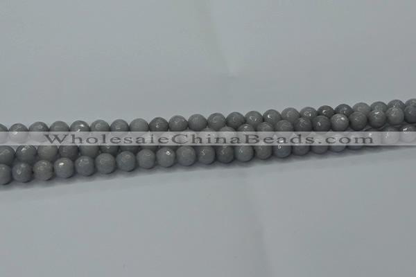 CCN2560 15 inches 8mm faceted round candy jade beads wholesale