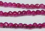 CCN2811 15.5 inches 3mm tiny faceted round candy jade beads