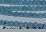 CCN2814 15.5 inches 3mm tiny faceted round candy jade beads