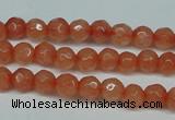 CCN2820 15.5 inches 4mm tiny faceted round candy jade beads