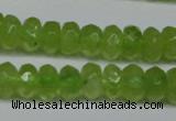 CCN2853 15.5 inches 2*4mm faceted rondelle candy jade beads