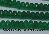 CCN2854 15.5 inches 2*4mm faceted rondelle candy jade beads