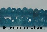 CCN2855 15.5 inches 2*4mm faceted rondelle candy jade beads