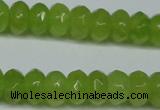 CCN2862 15.5 inches 4*6mm faceted rondelle candy jade beads