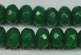 CCN2875 15.5 inches 5*8mm faceted rondelle candy jade beads