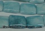 CCN2941 15.5 inches 15*20mm rectangle candy jade beads wholesale