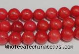 CCN33 15.5 inches 8mm round candy jade beads wholesale