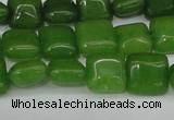 CCN3792 15.5 inches 8*8mm square candy jade beads wholesale