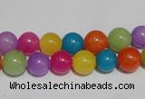 CCN38 15.5 inches 8mm round candy jade beads wholesale