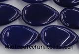 CCN3903 15.5 inches 18*25mm flat teardrop candy jade beads