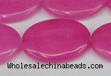 CCN3987 15.5 inches 30*40mm oval candy jade beads wholesale