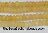 CCN4105 15.5 inches 2*4mm faceted rondelle candy jade beads