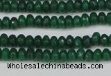 CCN4110 15.5 inches 2*4mm faceted rondelle candy jade beads