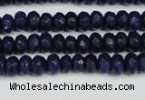 CCN4143 15.5 inches 4*6mm faceted rondelle candy jade beads