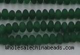 CCN4504 15.5 inches 3*5mm rondelle matte candy jade beads