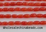 CCN4512 15.5 inches 3*5mm rice candy jade beads wholesale