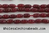 CCN4513 15.5 inches 3*5mm rice candy jade beads wholesale