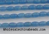 CCN4514 15.5 inches 3*5mm rice candy jade beads wholesale