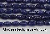 CCN4522 15.5 inches 4*6mm rice candy jade beads wholesale