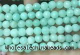 CCN5052 15.5 inches 8mm & 10mm faceted round candy jade beads