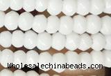 CCN5100 15 inches 3*4mm faceted rondelle candy jade beads