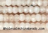 CCN5102 15 inches 3*4mm faceted rondelle candy jade beads