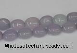 CCN514 15.5 inches 8*10mm oval candy jade beads wholesale