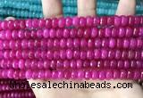 CCN5142 15 inches 5*8mm faceted rondelle candy jade beads