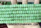 CCN5157 15 inches 5*8mm faceted rondelle candy jade beads