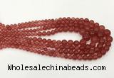 CCN5193 6mm - 14mm round candy jade graduated beads