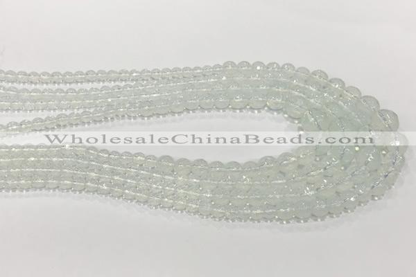 CCN5210 6mm - 14mm faceted round opal graduated beads