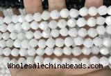 CCN5231 15 inches 8mm faceted nuggets candy jade beads