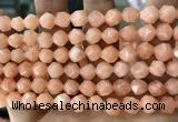 CCN5234 15 inches 8mm faceted nuggets candy jade beads