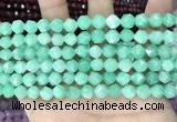 CCN5246 15 inches 8mm faceted nuggets candy jade beads