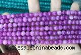 CCN5295 15 inches 6mm round candy jade beads Wholesale