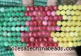 CCN5297 15 inches 6mm round candy jade beads Wholesale