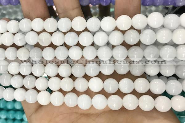 CCN5312 15 inches 8mm round candy jade beads Wholesale