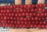 CCN5371 15 inches 8mm round candy jade beads Wholesale