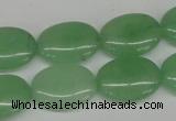 CCN538 15.5 inches 15*20mm oval candy jade beads wholesale