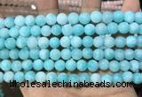 CCN5399 15 inches 8mm round candy jade beads Wholesale